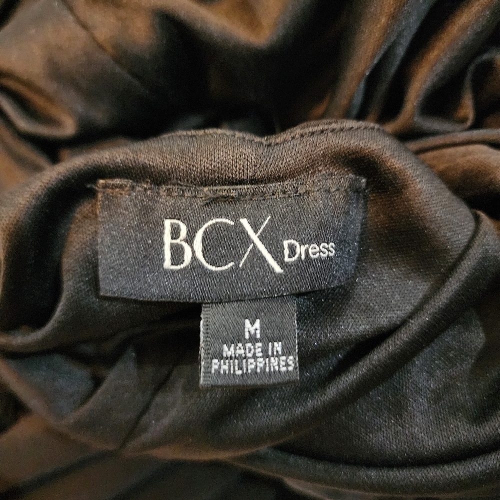 BCX Black sleeveless open back cocktail dress Size M - Picture 8 of 8